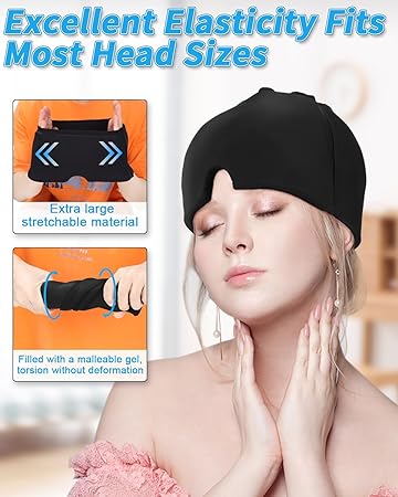 Gorro de máscara para migraña