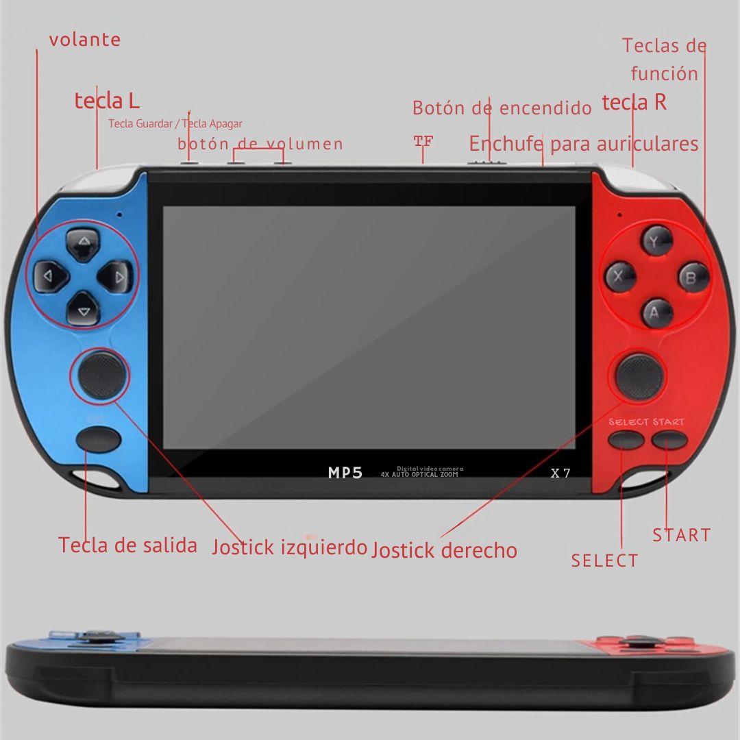 Consola de Juegos RetroGamer Portable